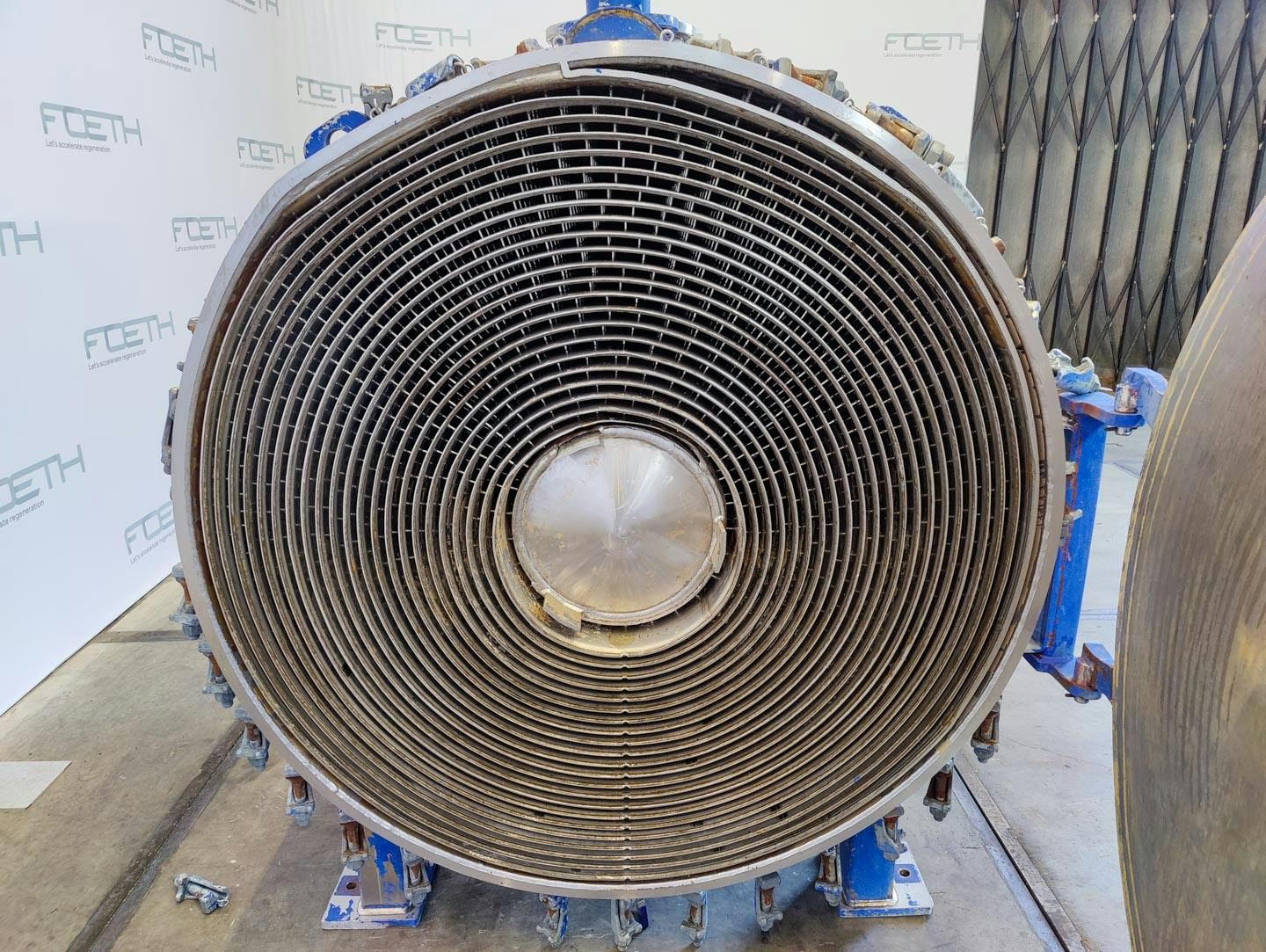 Alfa Laval 3H-C-1T - 98m² "Spiral" - Shell and tube heat exchanger - image 8