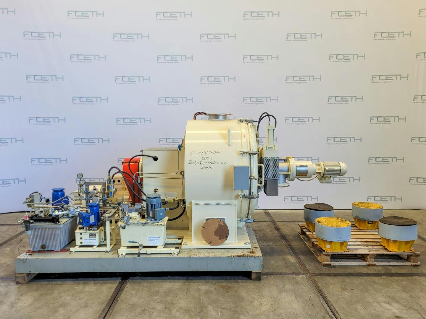 Ellerwerk 937 H - Hastelloy - Peeling centrifuge - image 1