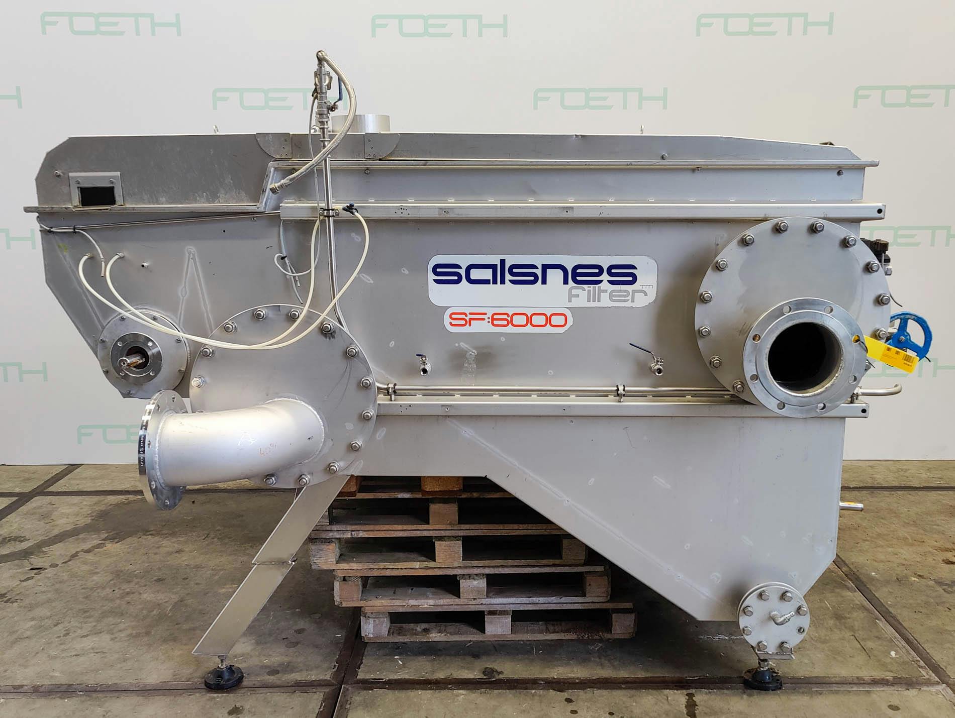 Salsnes 6000 "Solids Separation with Integrated Sludge Thickening and Dewatering" - Miscellaneous filter