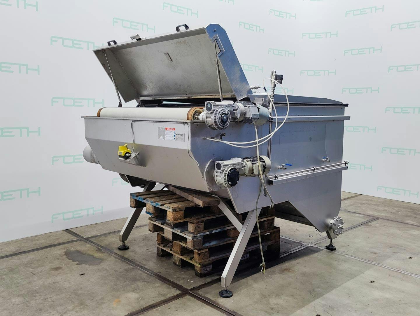 Salsnes 6000 "Solids Separation with Integrated Sludge Thickening and Dewatering" - Miscellaneous filter - image 2
