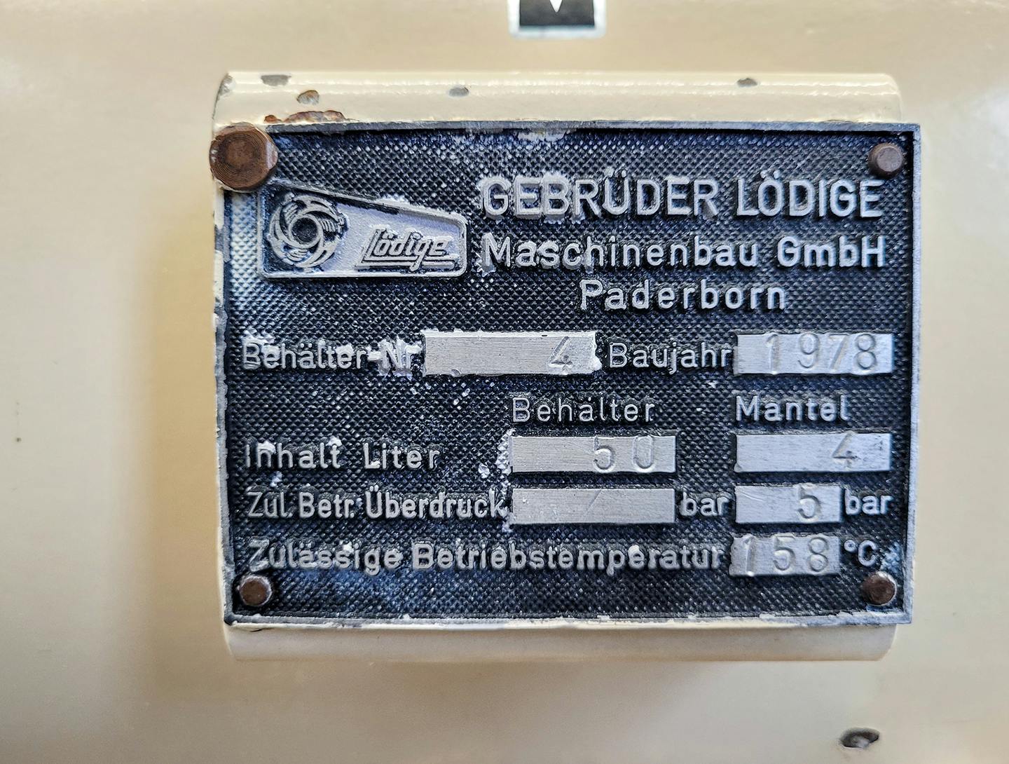 Loedige FM-50 1Z - Powder turbo mixer - image 11